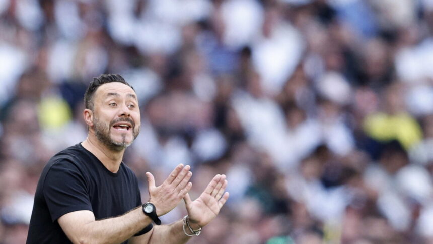 Premier: De Zerbi, chi non è felice agli Spurs se ne vada - Calcio