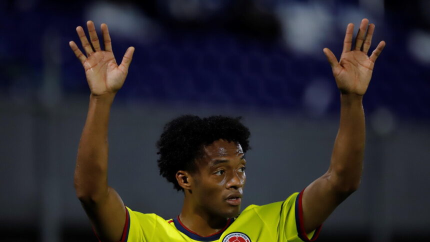 Colombia, il calciatore Cuadrado criticato per sostegno a De la Espriella - Calcio