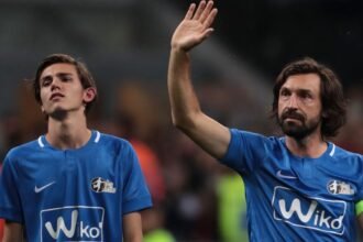 il figlio di Pirlo si sfoga sui social, lo deve calmare la compagna del tecnico