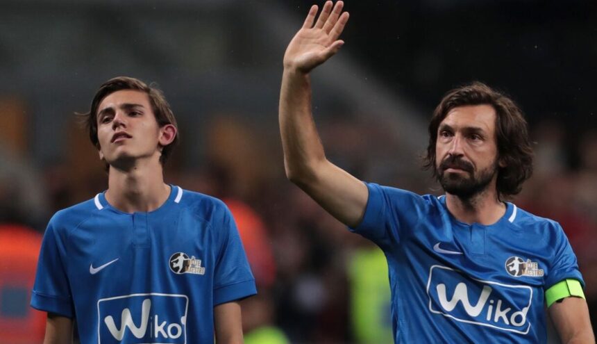 il figlio di Pirlo si sfoga sui social, lo deve calmare la compagna del tecnico