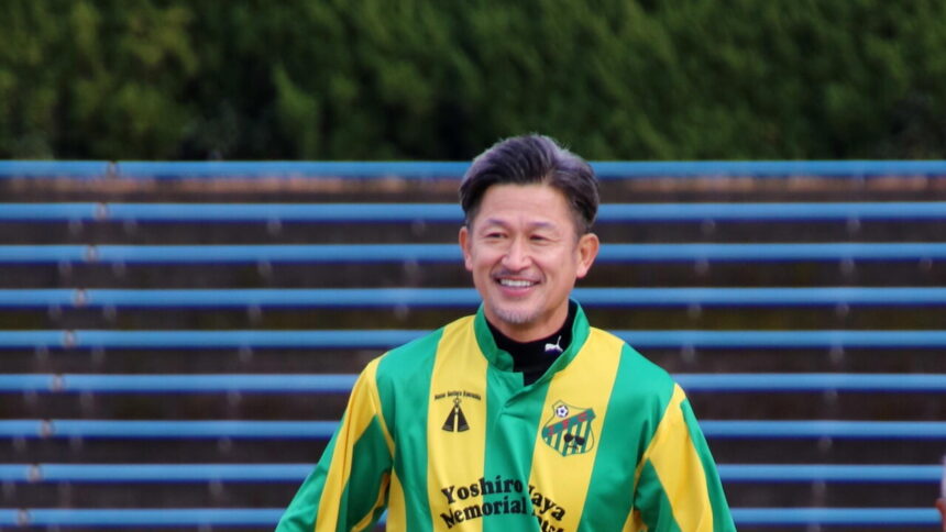 Calcio: infinito Miura, a 59 anni segna una doppietta - Calcio