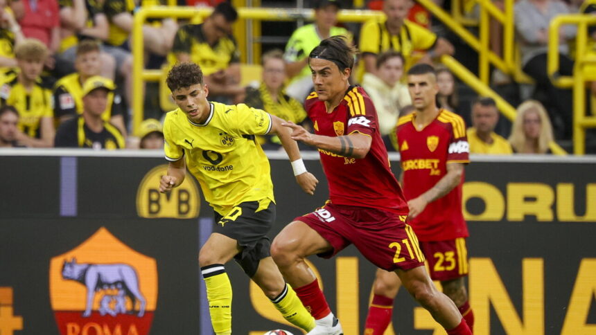 Calcio: si chiude la pre season della Roma, 2-2 col Borussia Dortmund - Calcio