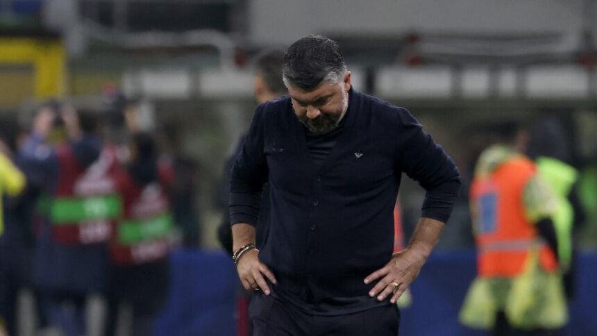 Coppa Italia: Gattuso, 'è una batosta, chiediamo scusa e andiamo avanti' - Calcio