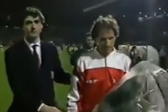Taveggia e quelle 39 rose portate da Baresi sotto la curva Z dell'Heysel