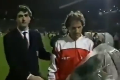 Taveggia e quelle 39 rose portate da Baresi sotto la curva Z dell'Heysel