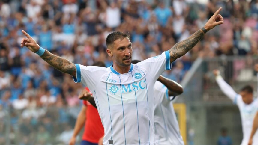 Il Napoli di Allegri cresce bene: 2-1 all'Osasuna con Politano e Lucca