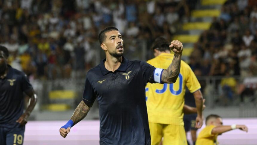Frosinone-Lazio 1-2, doppietta di Zaccagni