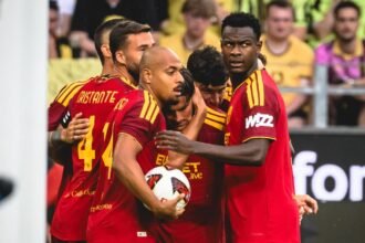 Roma-Borussia Dormund 2-2, Dybala e Cristante in gol
