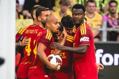Roma-Borussia Dormund 2-2, Dybala e Cristante in gol