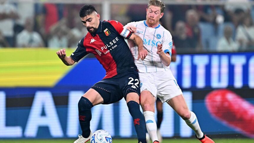 Genoa-Napoli, polemica arbitro: "Tutta Italia ha visto cos'è successo"