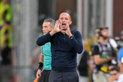 Allegri sul contatto De Bruyne-Vasquez: "Non avrei visto ilfallo neanche con dieci decimi"