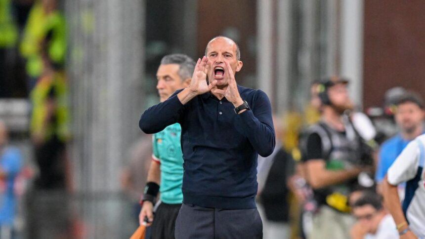 Allegri sul contatto De Bruyne-Vasquez: "Non avrei visto ilfallo neanche con dieci decimi"