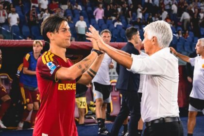 Roma, Gasperini: "Dybala tra i primissimi della Serie A"