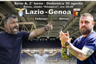 Serie A: domenica alle 20,45 in campo Lazio-Genoa DIRETTA e FOTO - Calcio