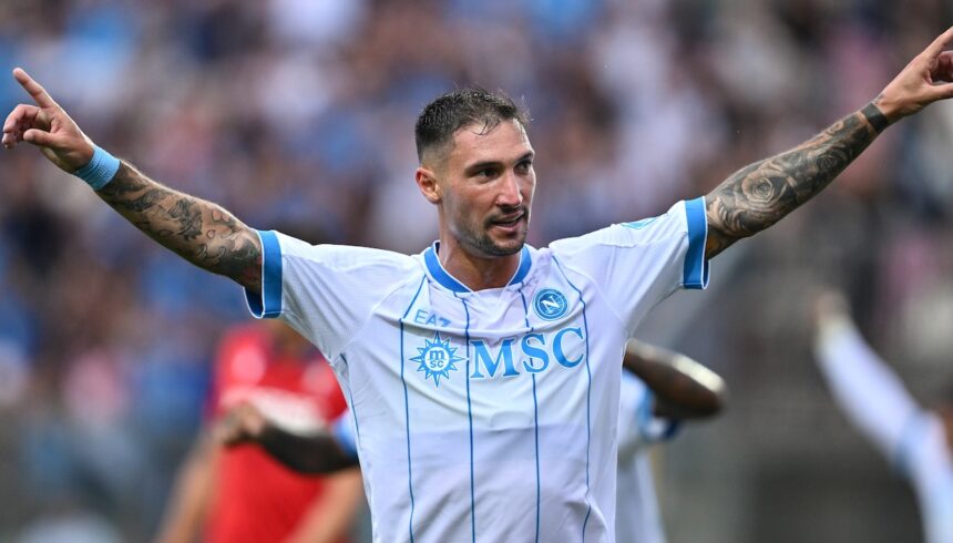 Pagelle Napoli-Osasuna 2-1: sorpresa Lucca, eurogol di Politano. Spinazzola e Anguissa sugli scudi