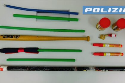 Nove tifosi del Siena calcio denunciati, sequestrate spranghe e coltelli - Calcio