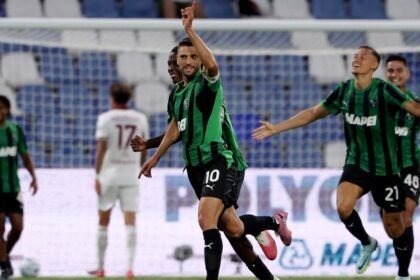 Comuzzo risponde a Volpato, poi Berardi: Sassuolo-Torino finisce 2-1