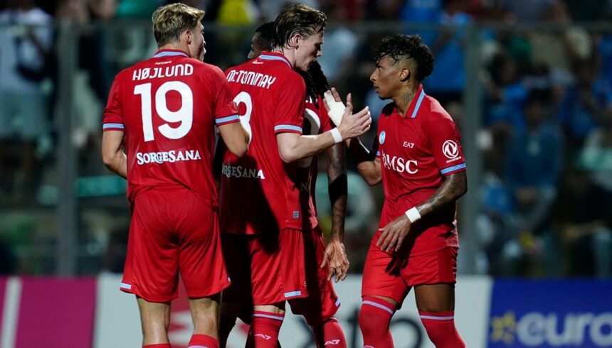 in mezzo ai soliti noti Rrahmani, McTominay e De Bruyne si scatena Lucca