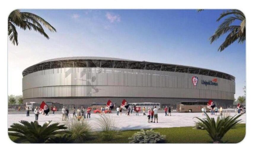 Bando di gara per il nuovo stadio di Cagliari slitta a settembre - Calcio