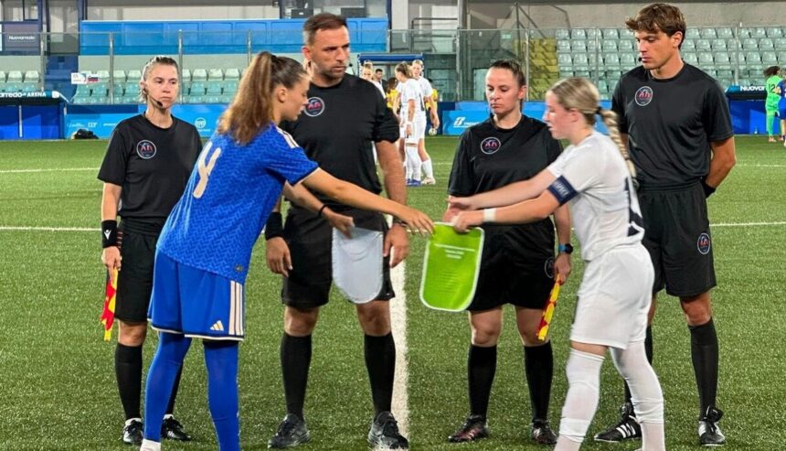 anche per le azzurrine U.19 si fa dura, rigore sbagliato, pari con la Slovenia e ora c'è il carrarmato Marocco