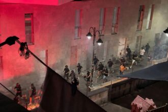 scontri violenti tra tifosi, il video è virale