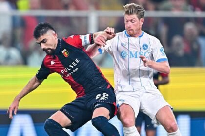 maximulta e squalifica. Ecco chi paga per le proteste del Genoa sul gol di De Bruyne