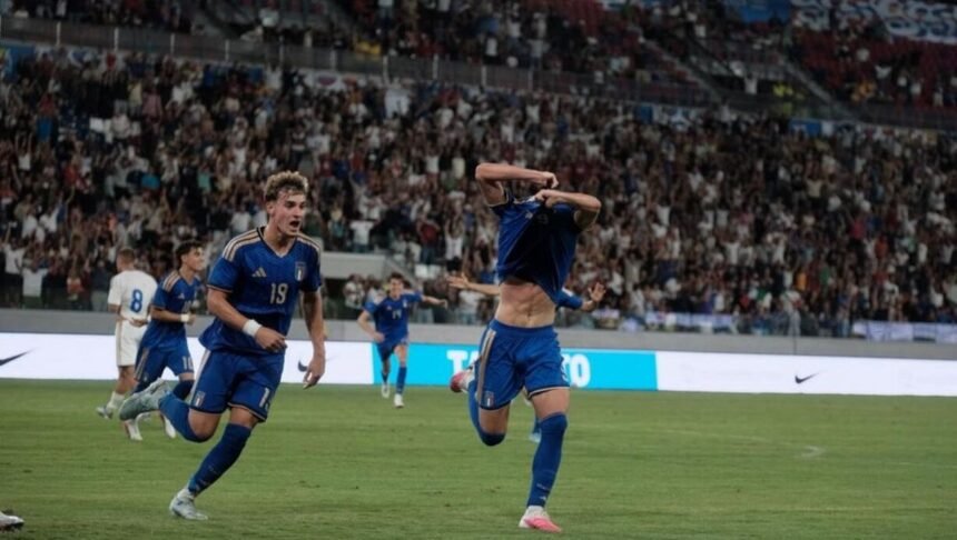 miracolo Italia, 3-0 al 96' al Kosovo e semifinale centrata per un gol in più in differenza reti sull'Albania