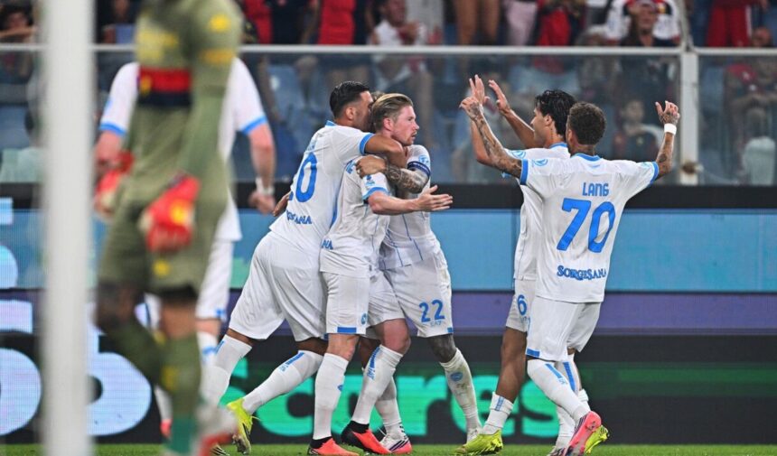 De Bruyne entra, salva Allegri e risolve l'assedio, il timbro è di Vergara ma quante polemiche