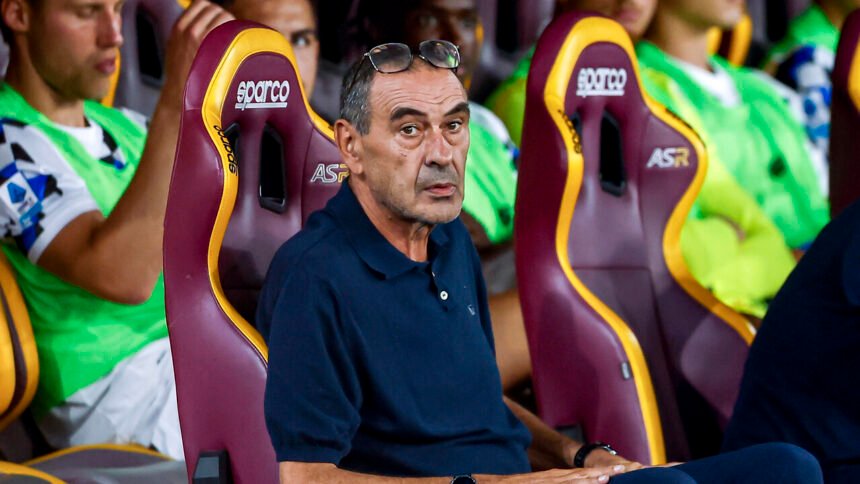 Serie A: Sarri, 'oggi distanti dalla Roma, loro lotteranno per il titolo' - Calcio