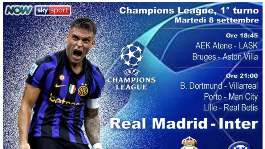 Champions League: Real Madrid-Inter in campo martedì alle 21 DIRETTA - Calcio