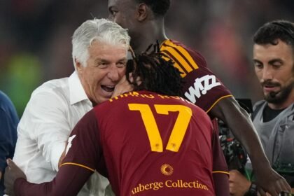 Roma, Gasperini dopo la vittoria sull'Atalanta