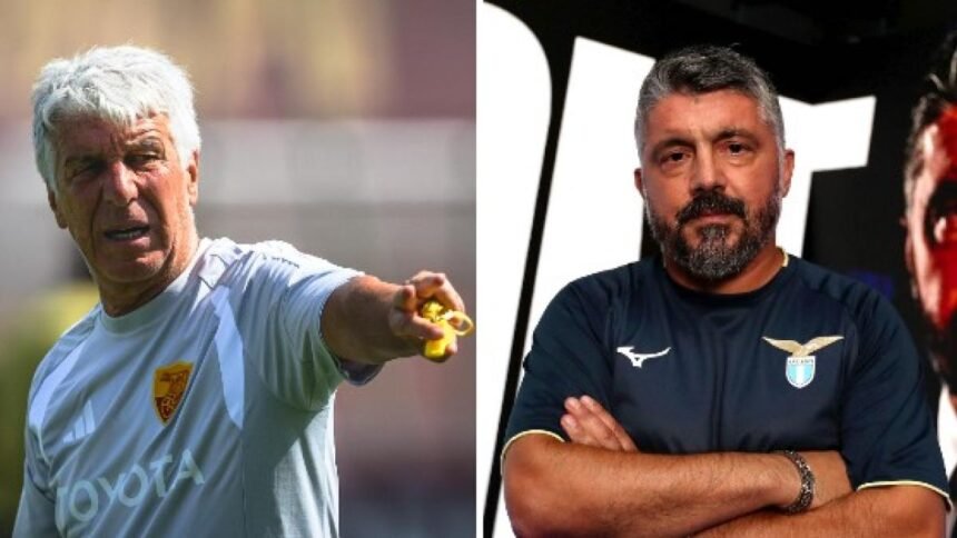 Serie A: Roma e Lazio all'assalto dell'Inter con Gasperini e Gattuso