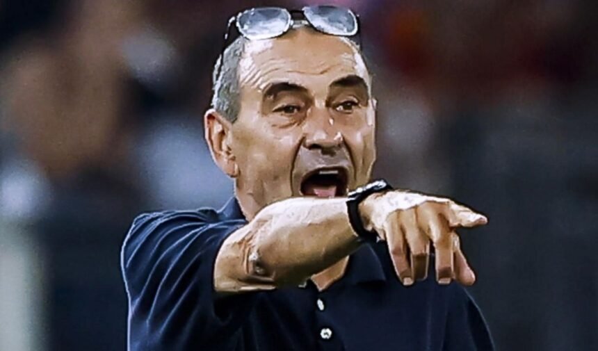 le accuse all’arbitro e lo sgarbo a Dazn